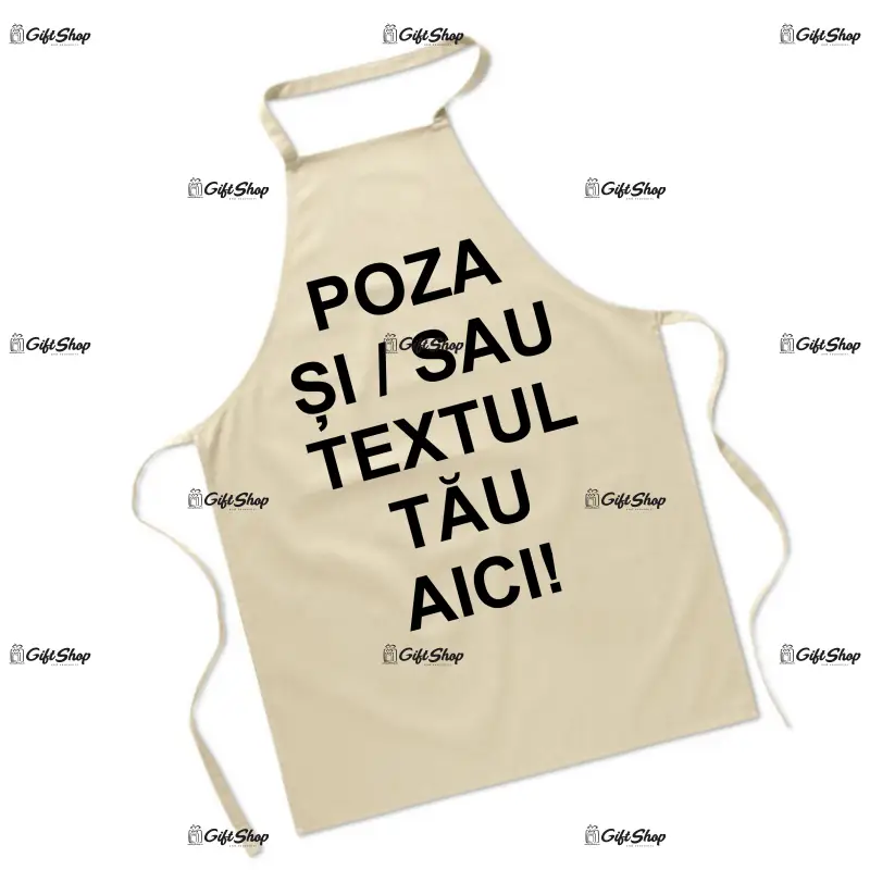 ..sort bej personalizat cu poza / text